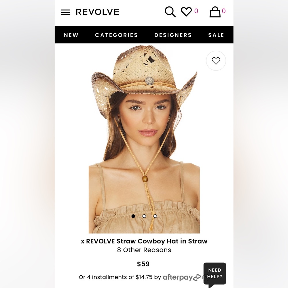 Revolve Cowboy Hat
